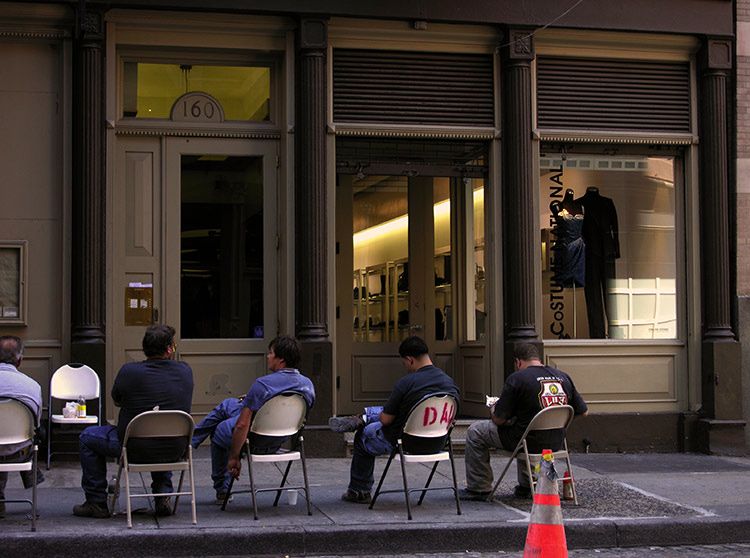 Jochen Brennecke Photography men at work New York