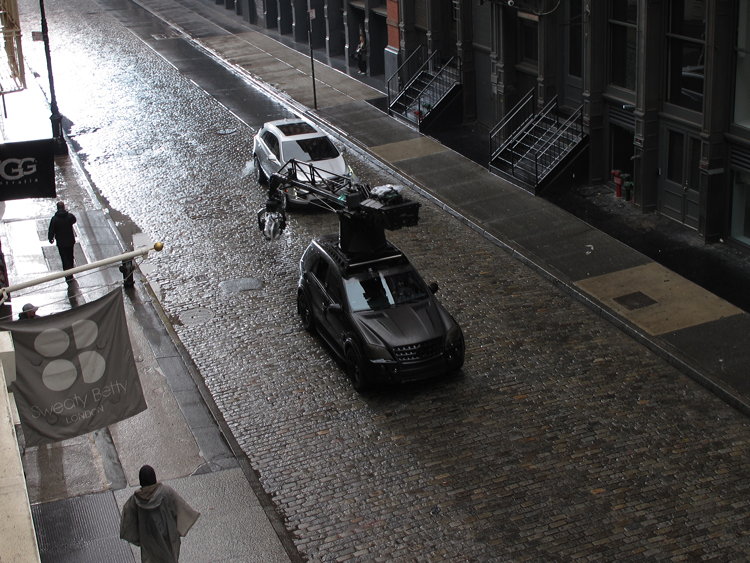 Jochen Brennecke Photography moving tripod New York